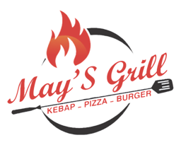 May´s Grill logo.